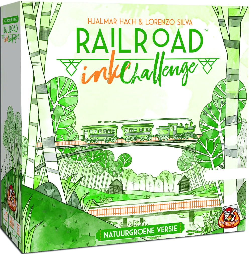 Afbeelding van het spel Railroad Ink (Natuurgroene versie)