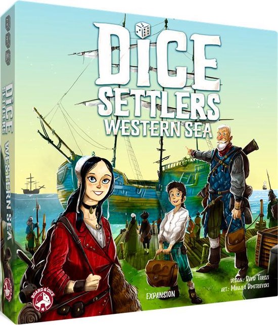 Afbeelding van het spel Dice Settlers Western Sea