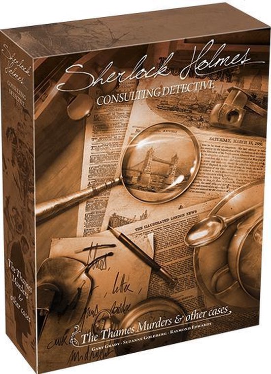 Afbeelding van het spelletje Sherlock Holmes Consulting Detective the Thames Murders