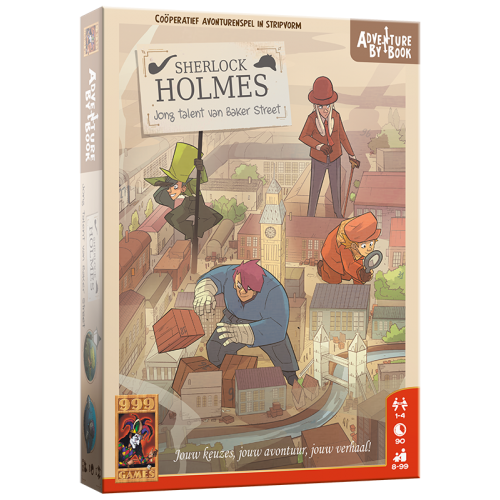 Afbeelding van het spel Adventure by Book: Sherlock Jong Talent van Baker Street