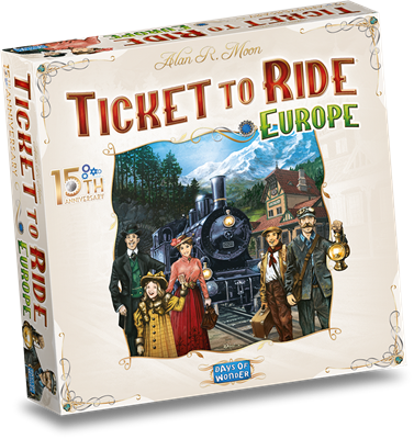 Thumbnail van een extra afbeelding van het spel Ticket to Ride 15th Anniversary