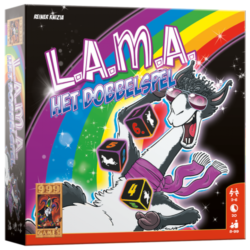 Afbeelding van het spelletje L.A.M.A. dobbelspel