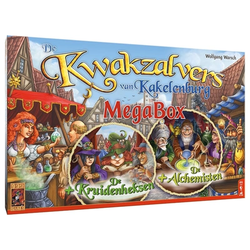 Afbeelding van het spelletje De Kwakzalvers van Kakelenburg Megabox