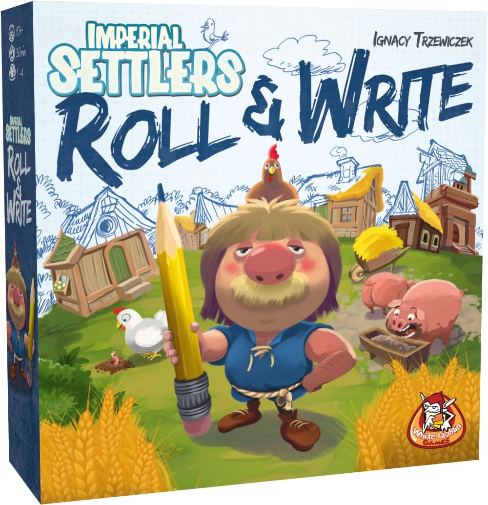 Afbeelding van het spelletje Imperial Settlers: Roll & Write