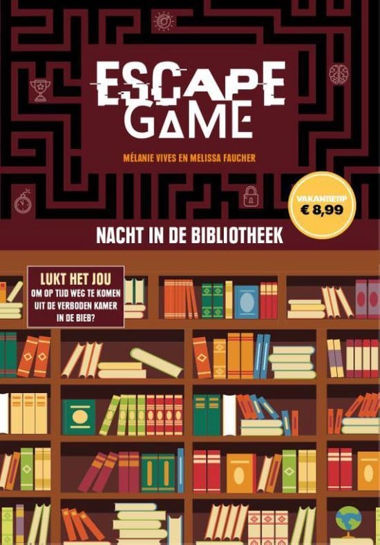 Afbeelding van het spelletje Escape Game - nacht in de bibliotheek