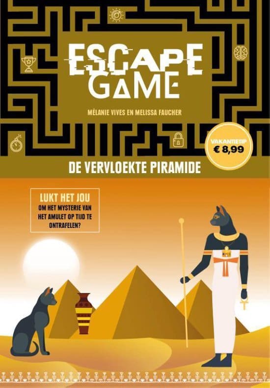 Afbeelding van het spelletje Escape Game - de vervloekte pyramide