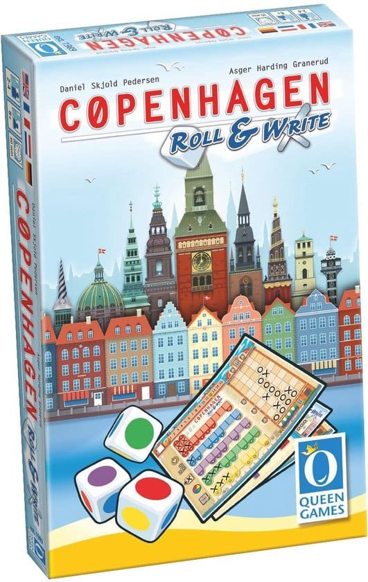 Thumbnail van een extra afbeelding van het spel Copenhagen Roll & Write