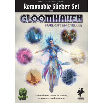 Afbeelding van het spelletje Gloomhaven Forgotten circles removable sticker set