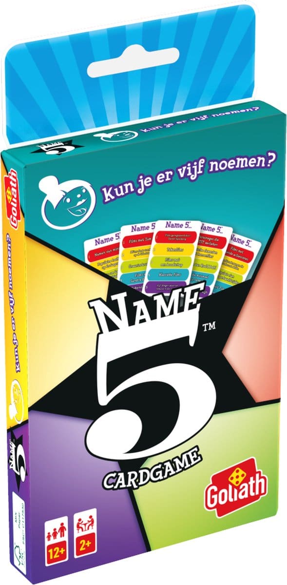 Name 5 Kaartspel NL Koning Bordspel