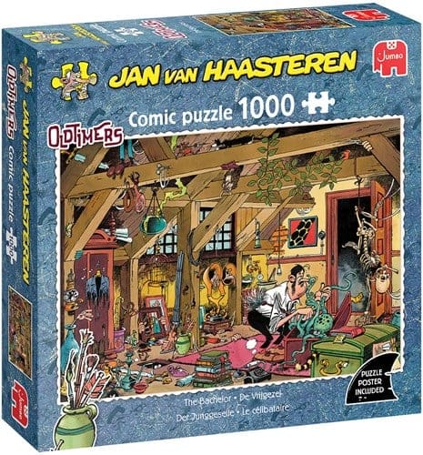 Puzzel Jan Van Haasteren Oldtimers - De Vrijgezel 1000 Stukjes