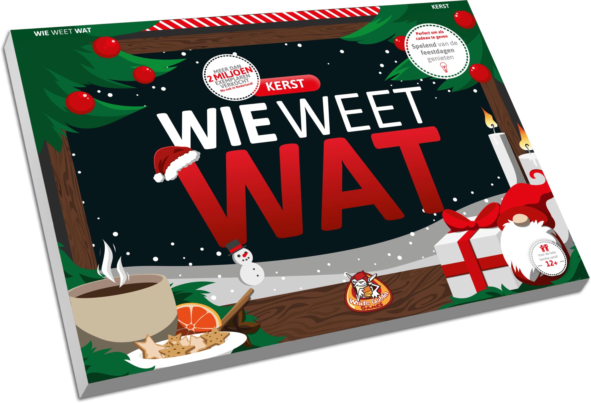 Wie Weet Wat, Kerst! - Koning Bordspel