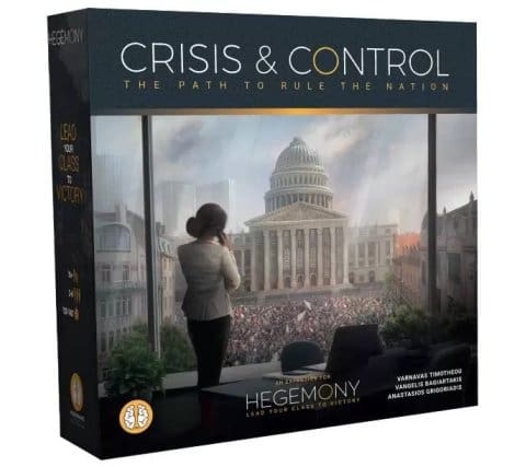 Hegemony: Crisis & Control Expansion - Add New Automas & Modules, Solo Play, Unique Asymmetric Card Driven Game Board Game, Ages 14+, 1-4 Players