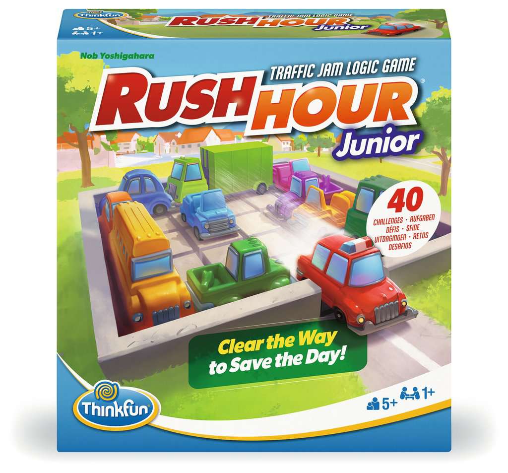 Asmodee - TFRHJ02 - Jeu dAction et de Reflexe - Rush Hour Junior Asmodee - TFRHJ02 - Jeu dAction et de Reflexe - Rush Hour Junior